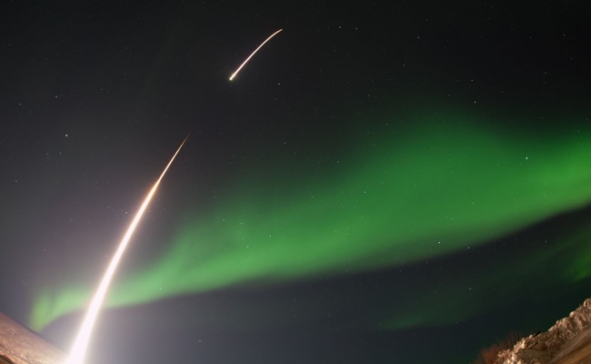 GREECE Mission Launching Into Aurora